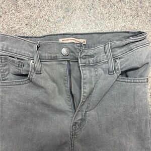 Levi's Mile High Super Skinny Jeans - Gray
